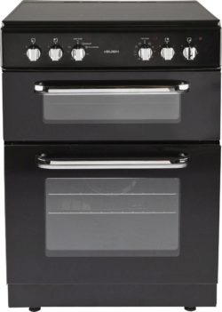 Bush - BFEDC60B Double Electric Cooker - Black/Ins/Del/Rec